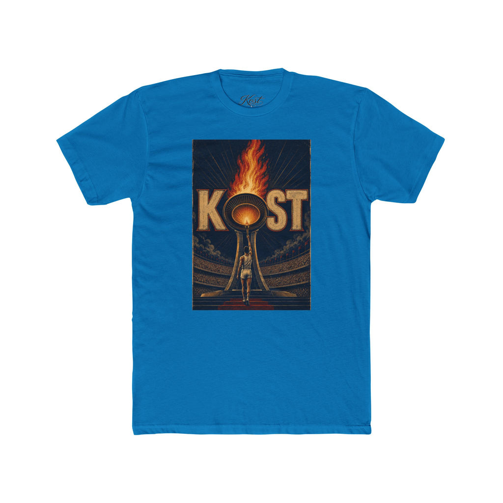 KOST Vintage Torch Tee — Retro Flame Graphic T-Shirt