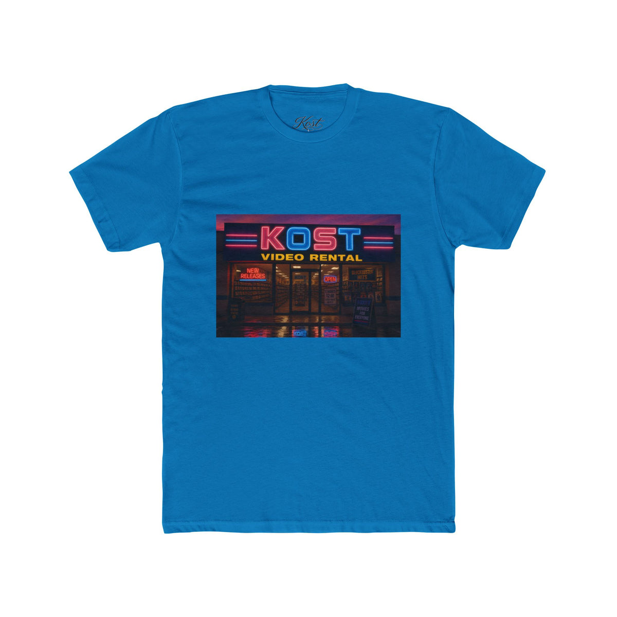 Kost Video Rental Retro Nostalgia Graphic T-Shirt