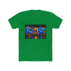 Graffiti 'KHOST' Art Tee - Vibrant Urban Streetwear Crewneck