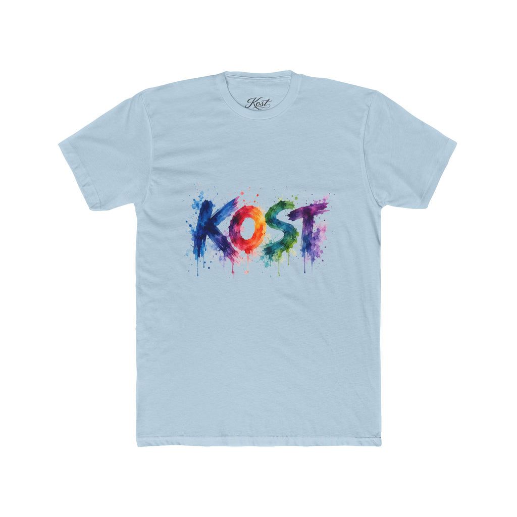 KOST Color Splash Tee — Rainbow Paint Drip Graphic T-Shirt