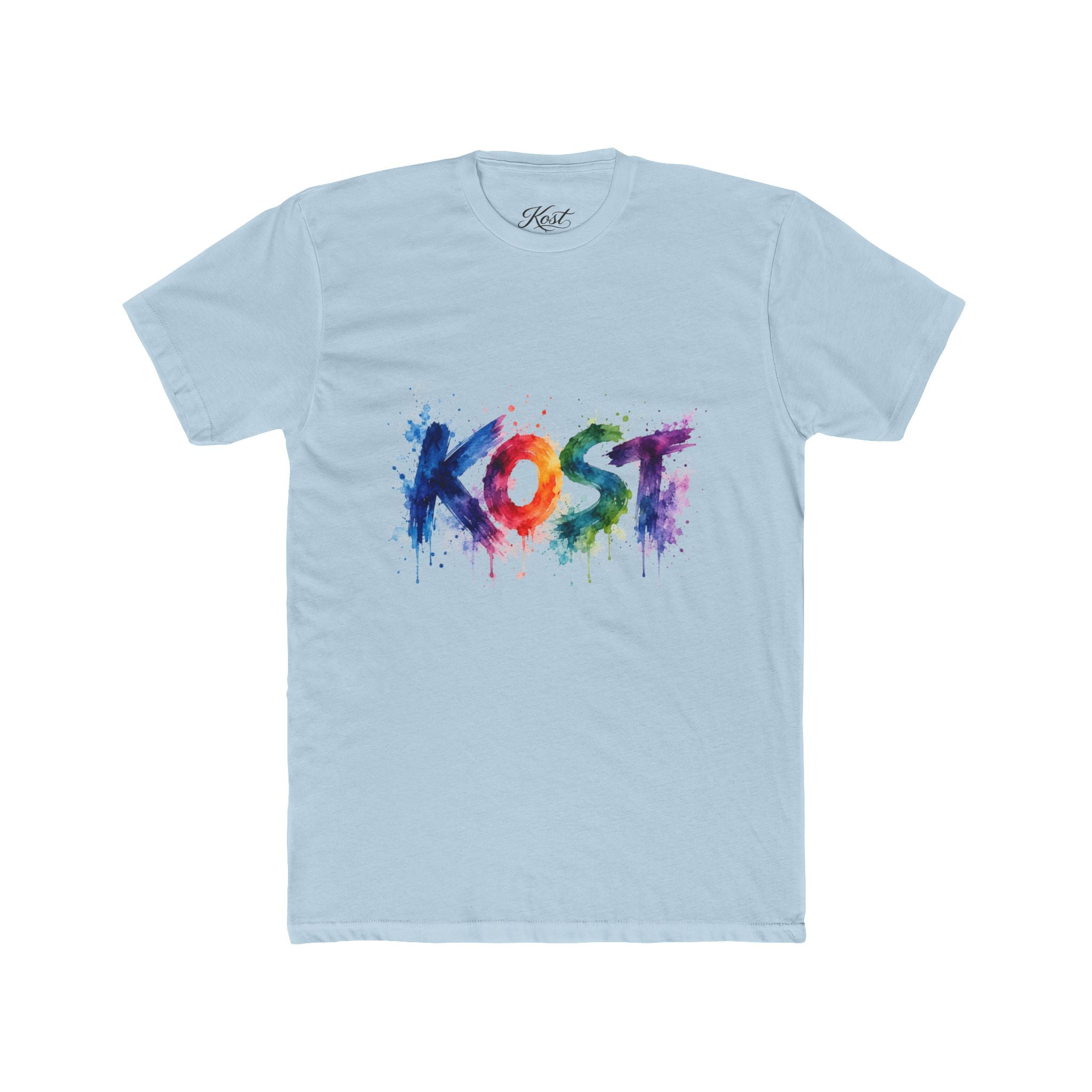 KOST Color Splash Tee — Rainbow Paint Drip Graphic T-Shirt