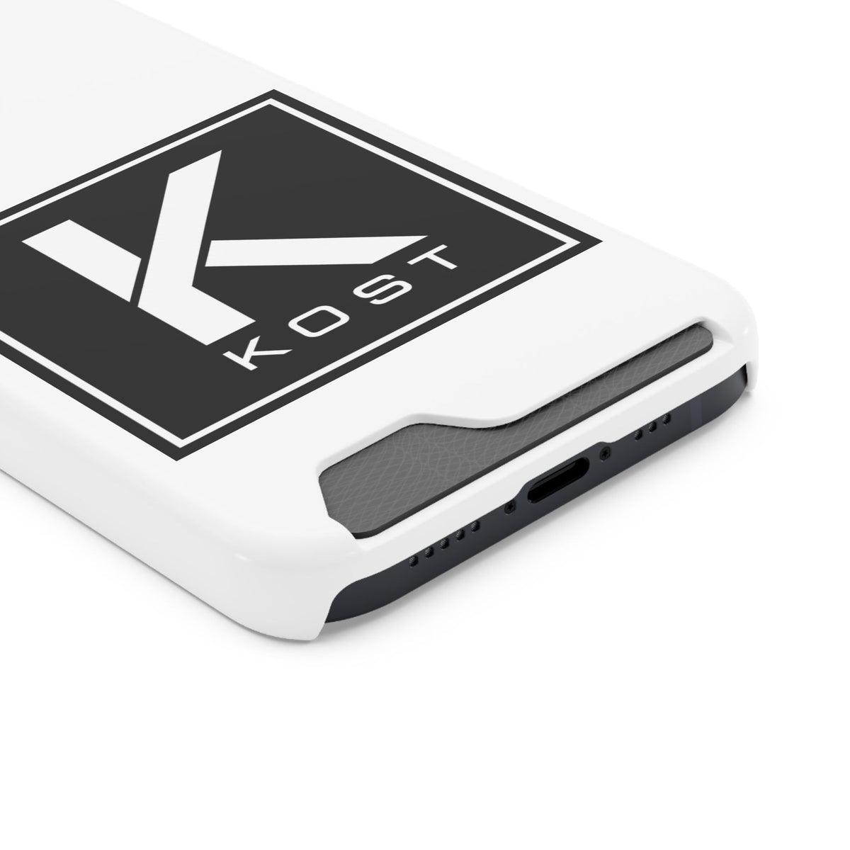 KOST Logo Phone Case with Card Holder