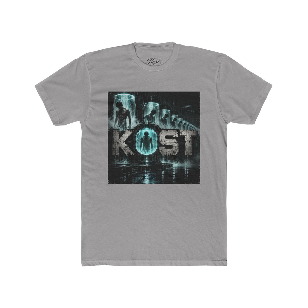 KOST Cyberpunk Tee — Futuristic Cityscape Graphic T-Shirt