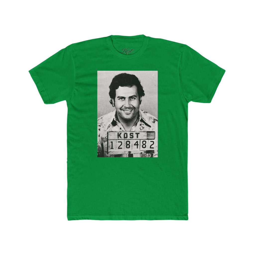 Graphic Crew Tee with Vintage Mugshot Photo