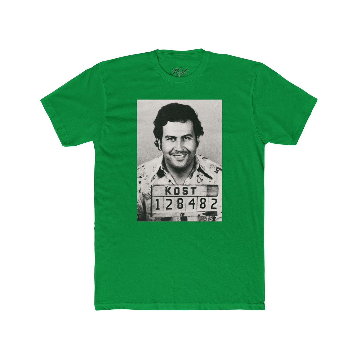 Graphic Crew Tee with Vintage Mugshot Photo