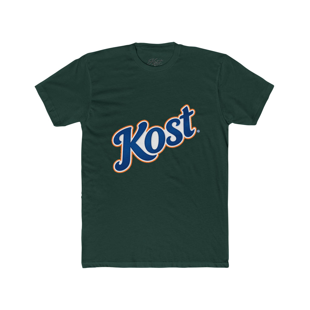 Kost Script Logo Tee — Retro Athletic Graphic T-Shirt
