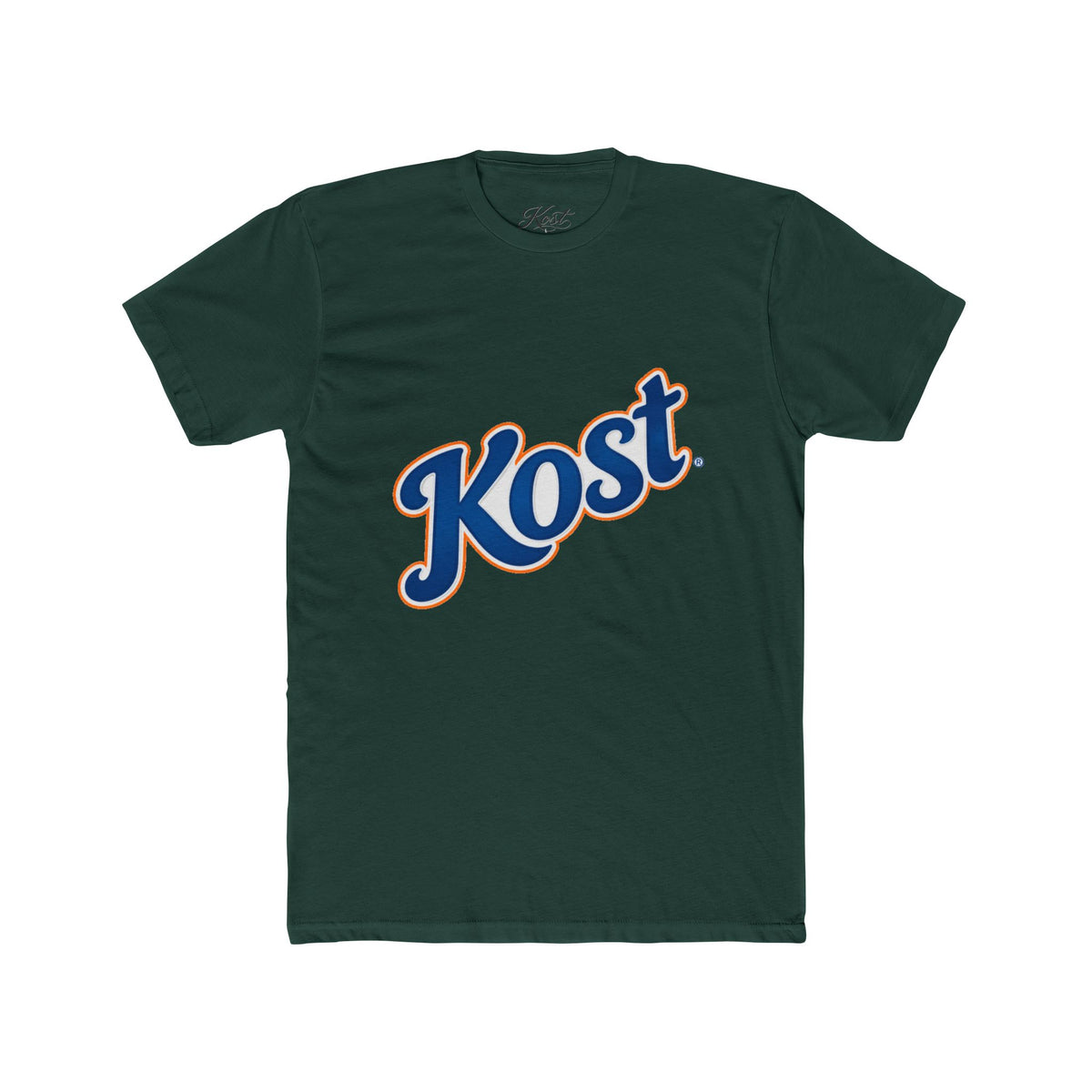 Kost Script Logo Tee — Retro Athletic Graphic T-Shirt