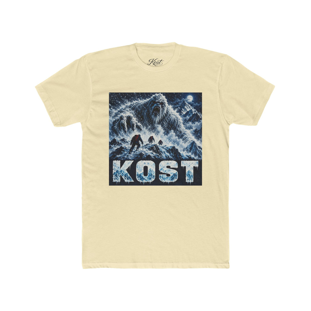 KOST Surf Wave Crew Tee — Ocean Wave Graphic T-Shirt