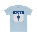 KOST Street Sign T‑Shirt — Retro Blue Icon Tee
