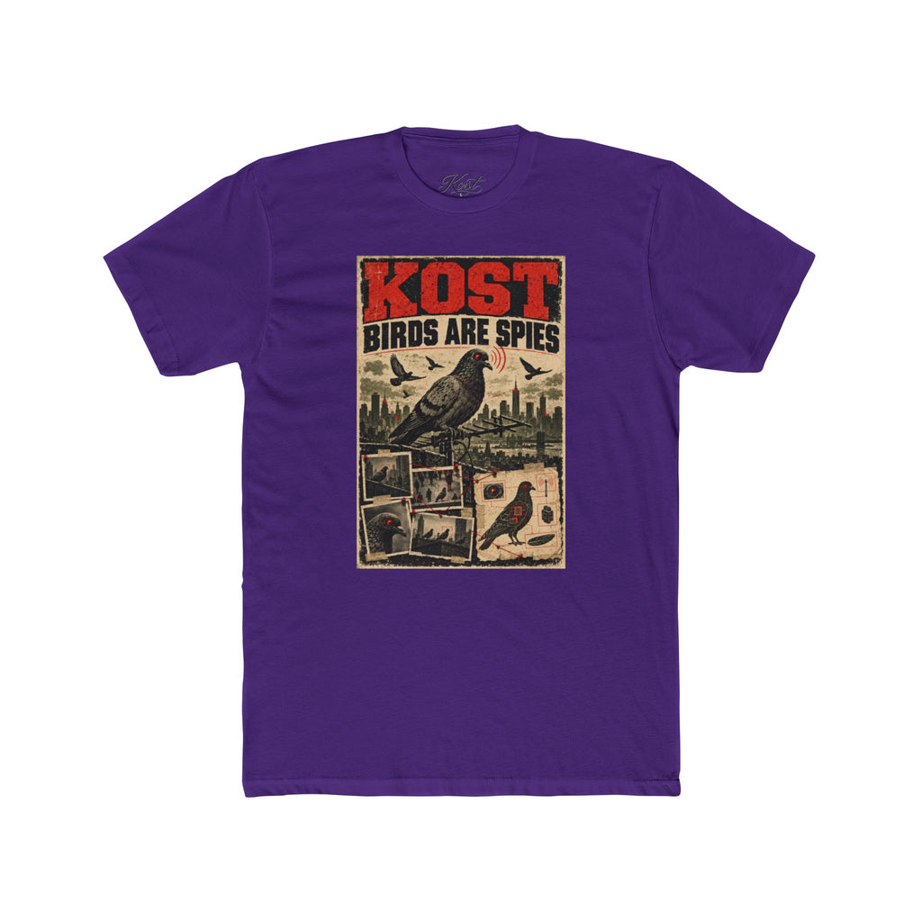 T-Shirt — KOST “Birds Are Spies” Vintage Propaganda Graphic Tee