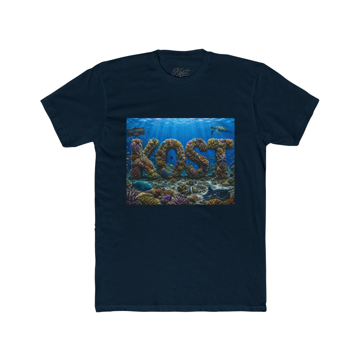 KOST Coral Reef T‑Shirt — Ocean Marine Life Graphic Tee