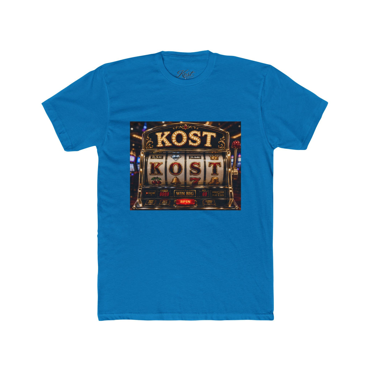 KOST Slot Machine Graphic Tee — Casino Retro Vintage Vegas Shirt