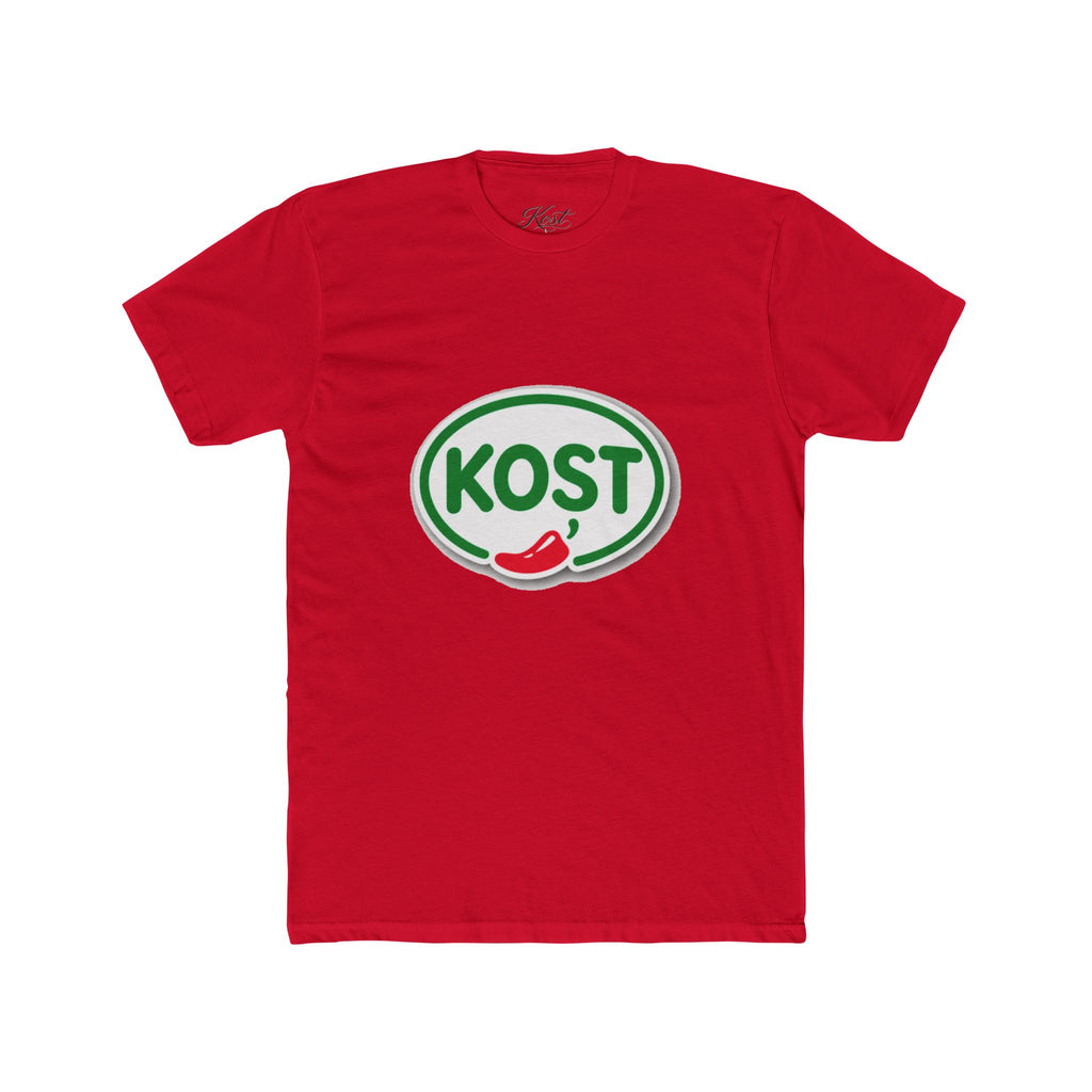 KOST Logo Tee — Retro Chili Pepper Graphic T-Shirt