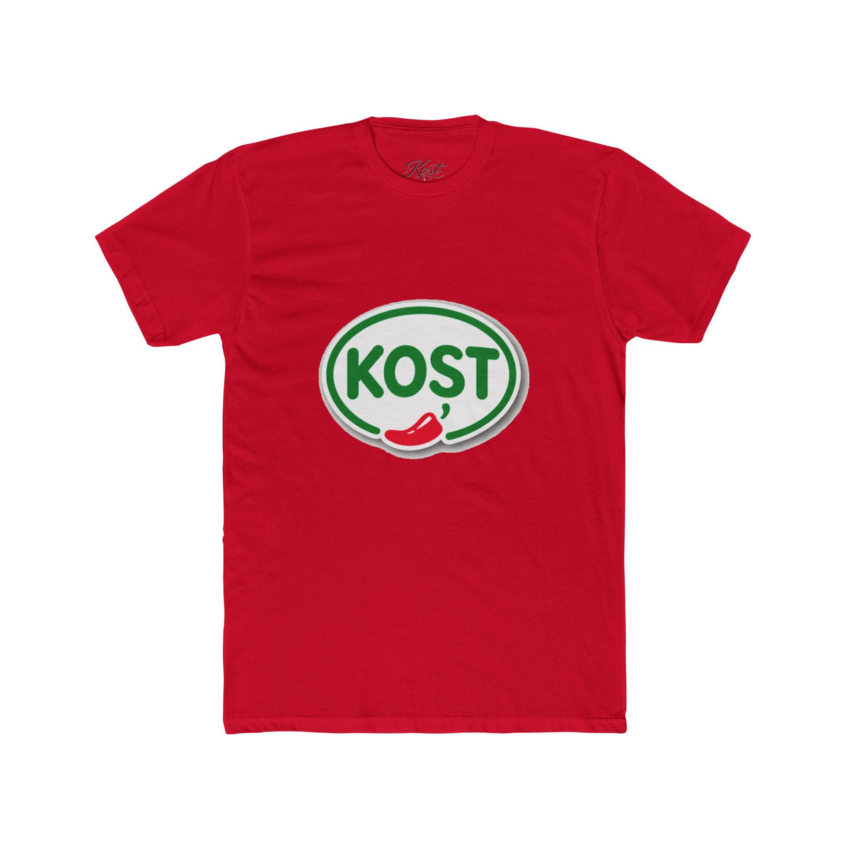 KOST Logo Tee — Retro Chili Pepper Graphic T-Shirt