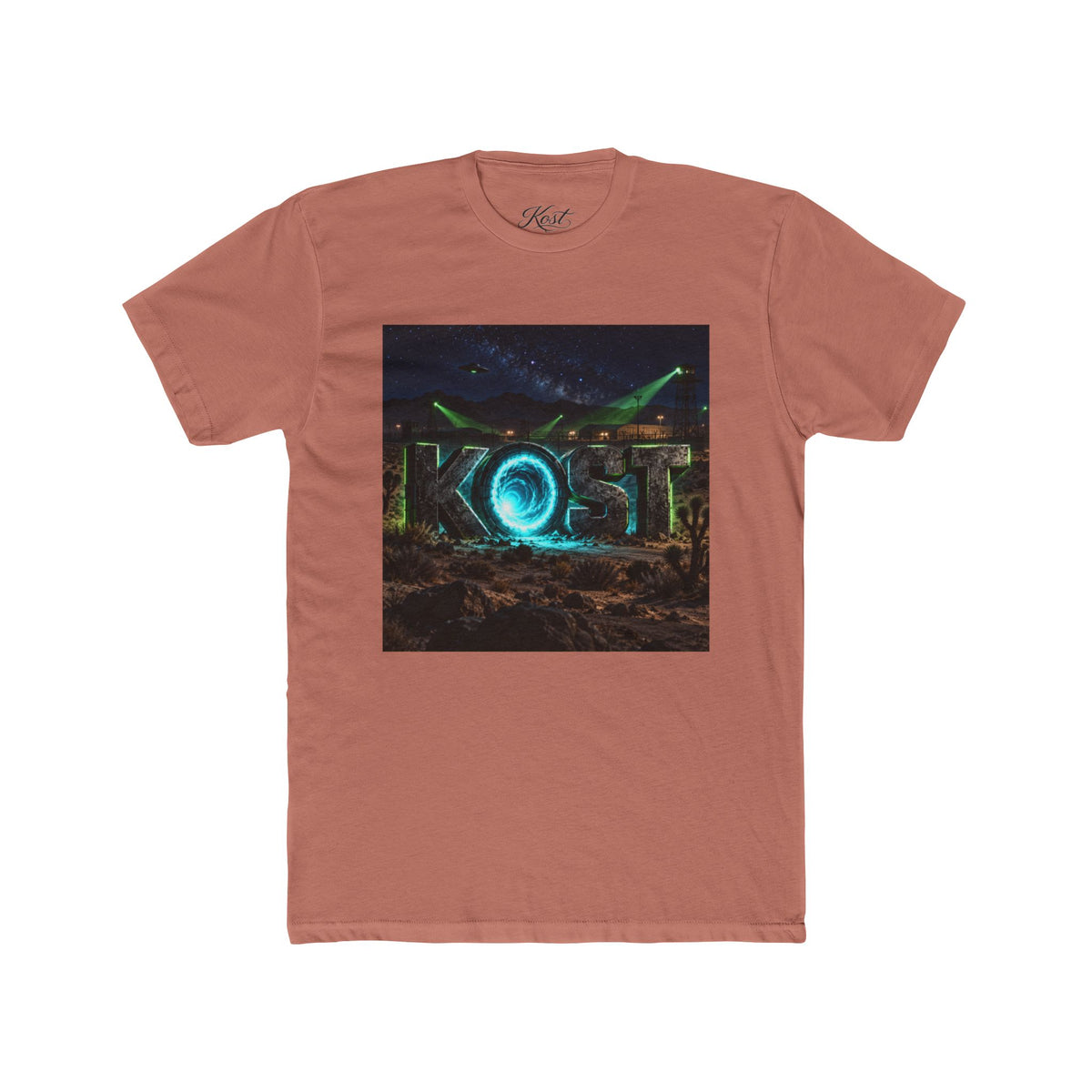 KQT Neon Stage Logo T‑Shirt — Concert Vibes Band Tee