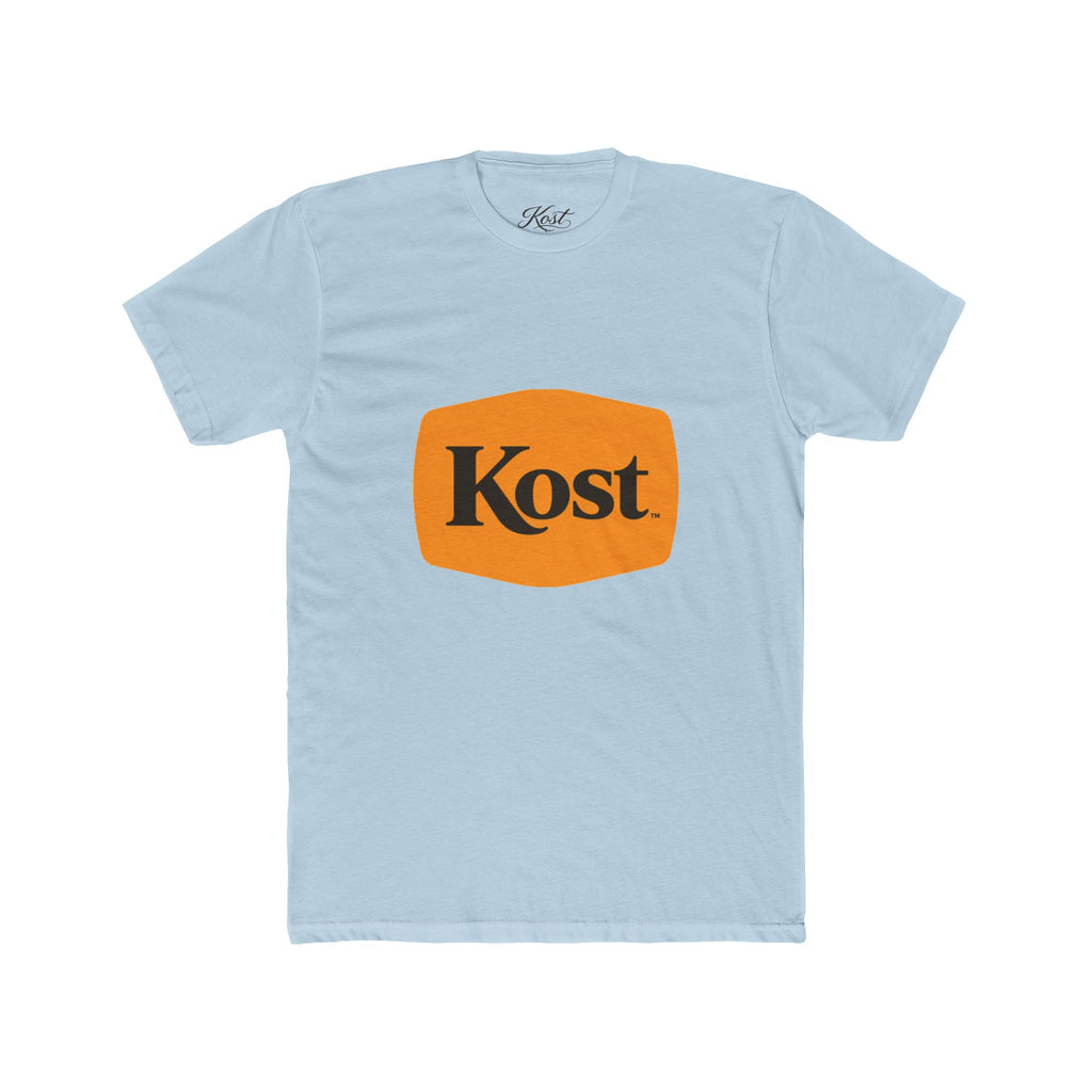 Kost Logo Tee — Retro Orange Graphic T-Shirt