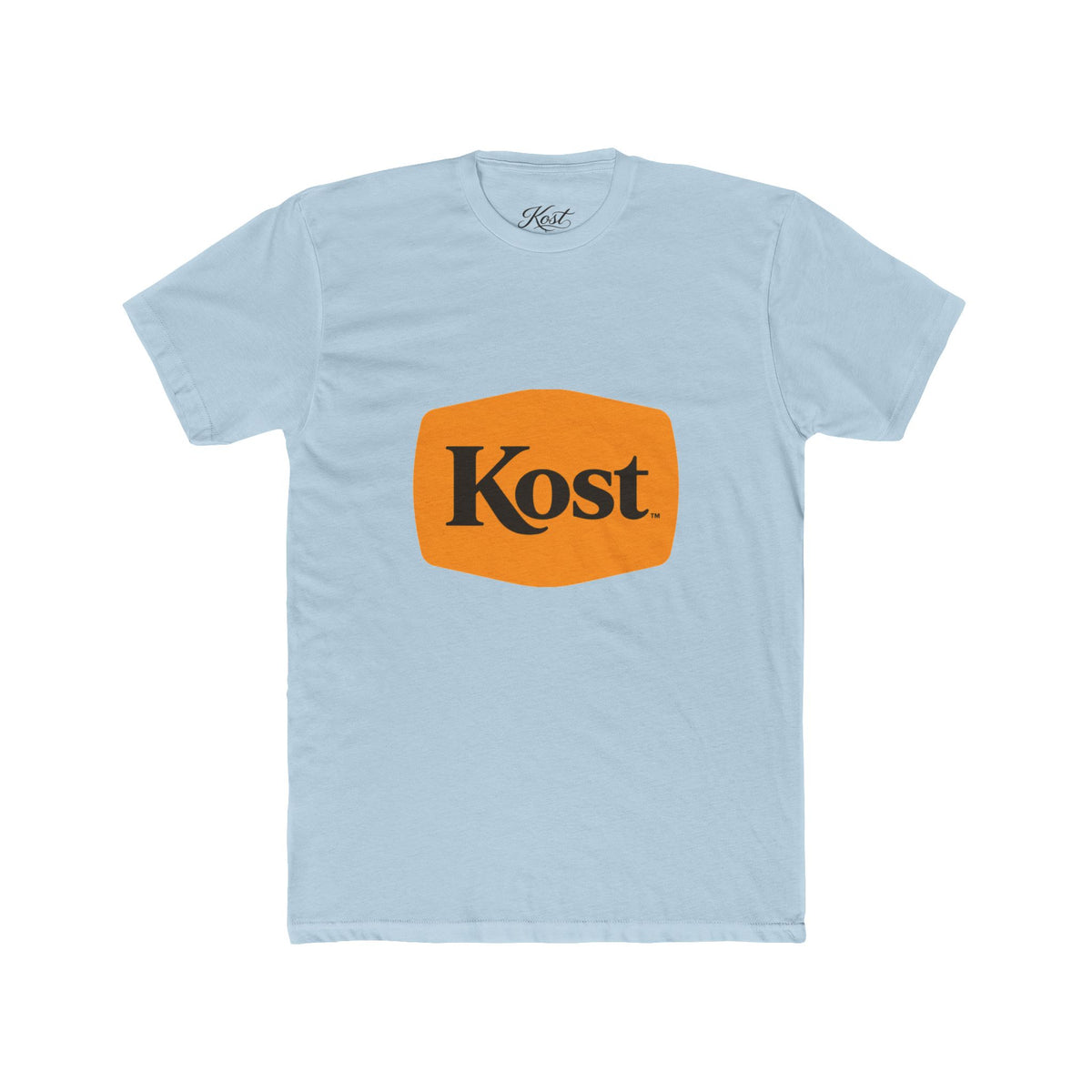 Kost Logo Tee — Retro Orange Graphic T-Shirt