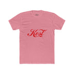 Kost Script Tee — Vintage Red Logo Cotton T-Shirt