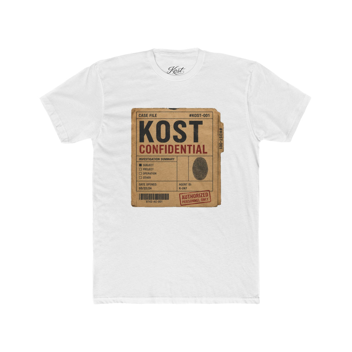 KOST Confidential Vintage Graphic T-Shirt