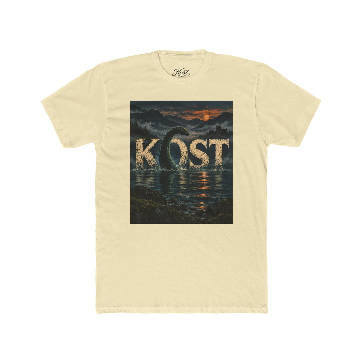KOST Reflection Tee — Vintage Ocean Sunset Graphic T-Shirt
