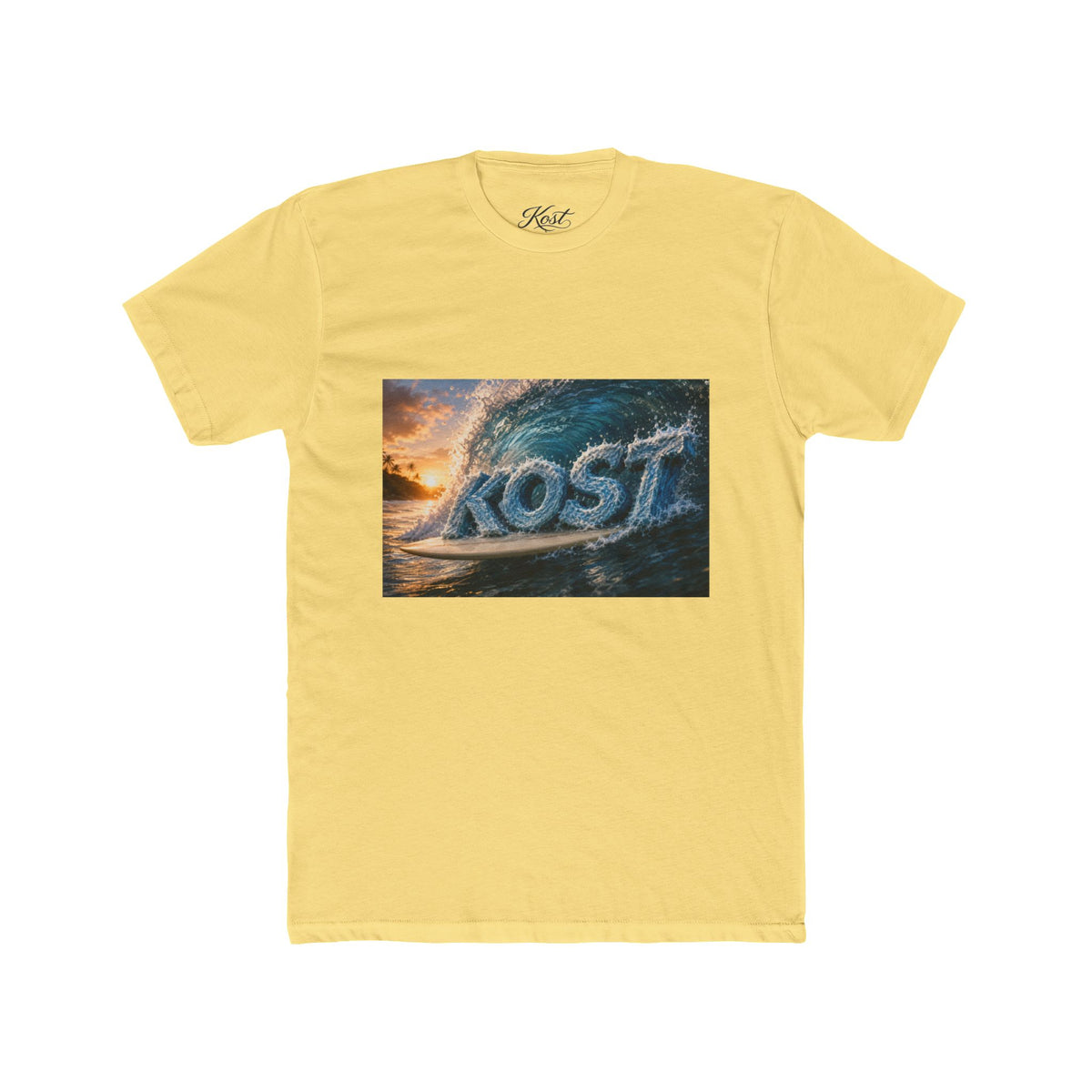 Kost Ocean Wave Graphic Tee — Sunset Surf Crew Shirt