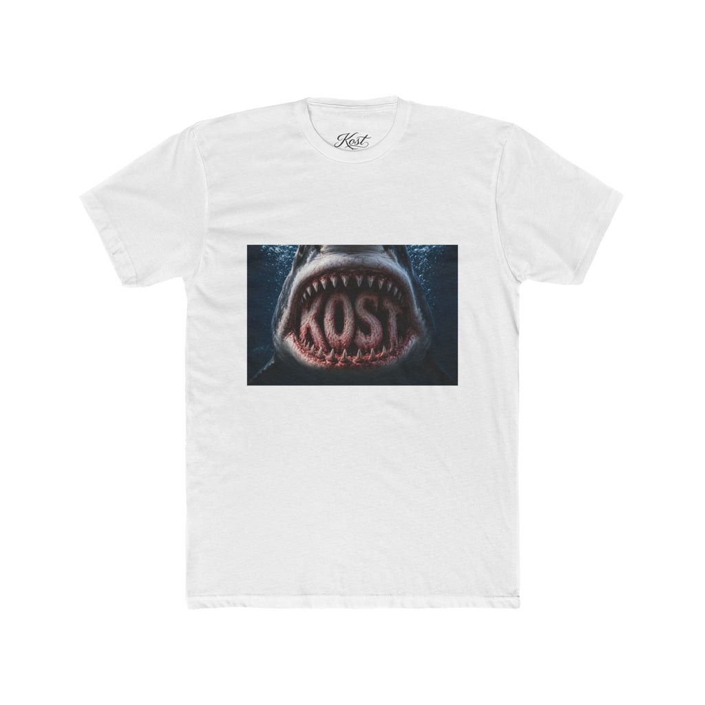 Shark Mouth Graphic Tee – 'KOST' Horror Ocean Shirt