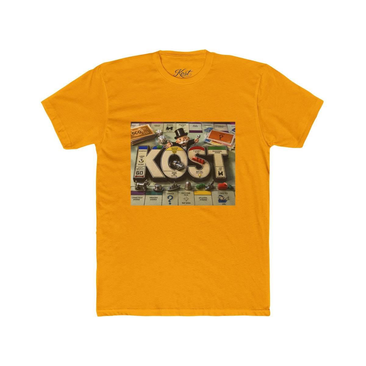 Monopoly-Inspired 'KOST' Retro Board Game Tee