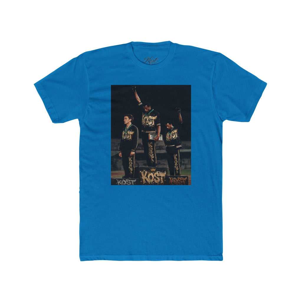 Vintage Band Photo Tee — KOST Crew Portrait Graphic T-Shirt