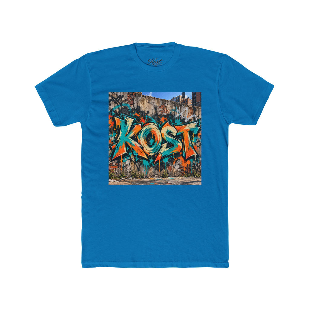 KOST Graffiti Street Art Tee — Urban Spray Paint Graphic T-Shirt