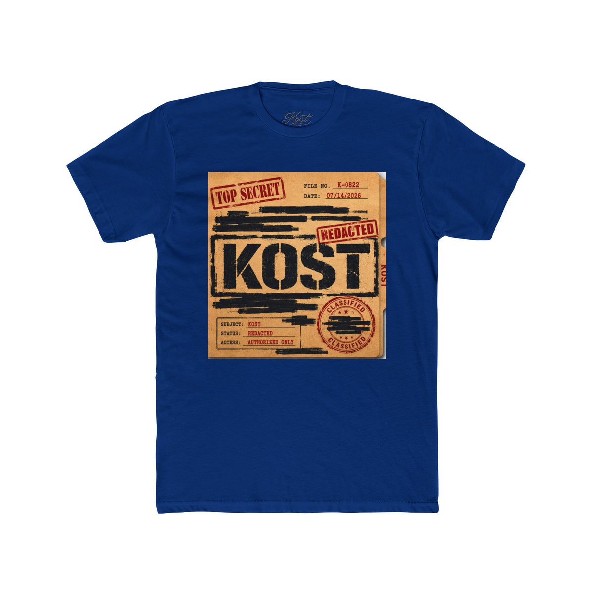 KOST Vintage Top Secret Stamp Tee