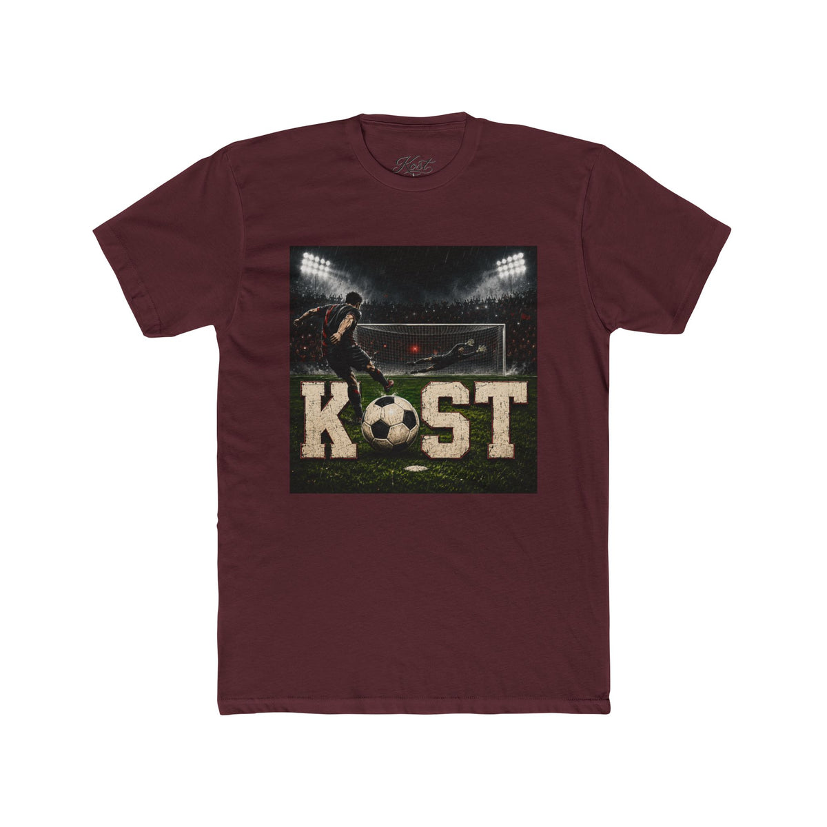 Soccer KOST Graphic Tee — Vintage Goalkeeper Stadium Shirt