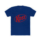 Kost Logo Tee — Retro Red Graphic Crew T‑Shirt