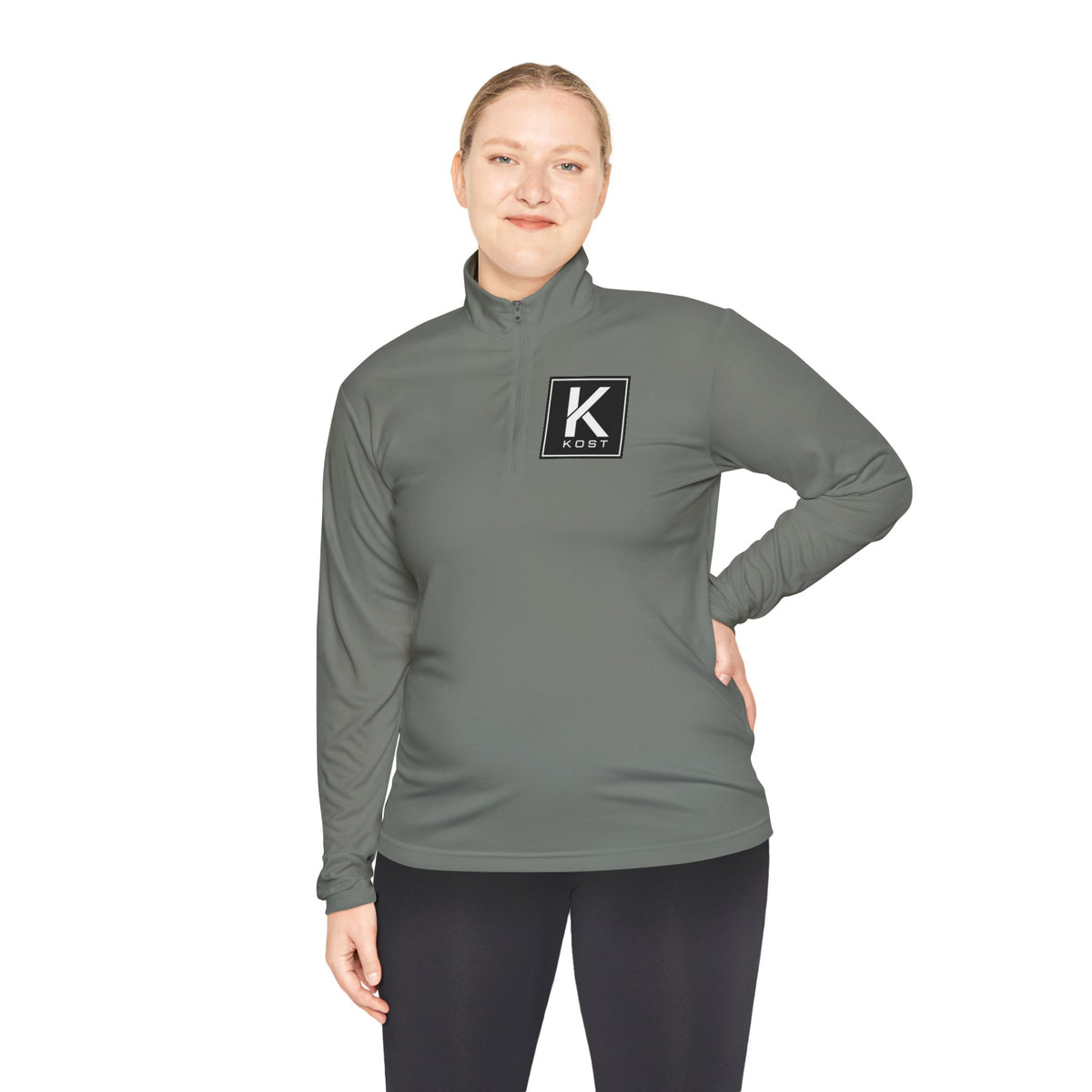 Kost Crown Logo Quarter-Zip Pullover