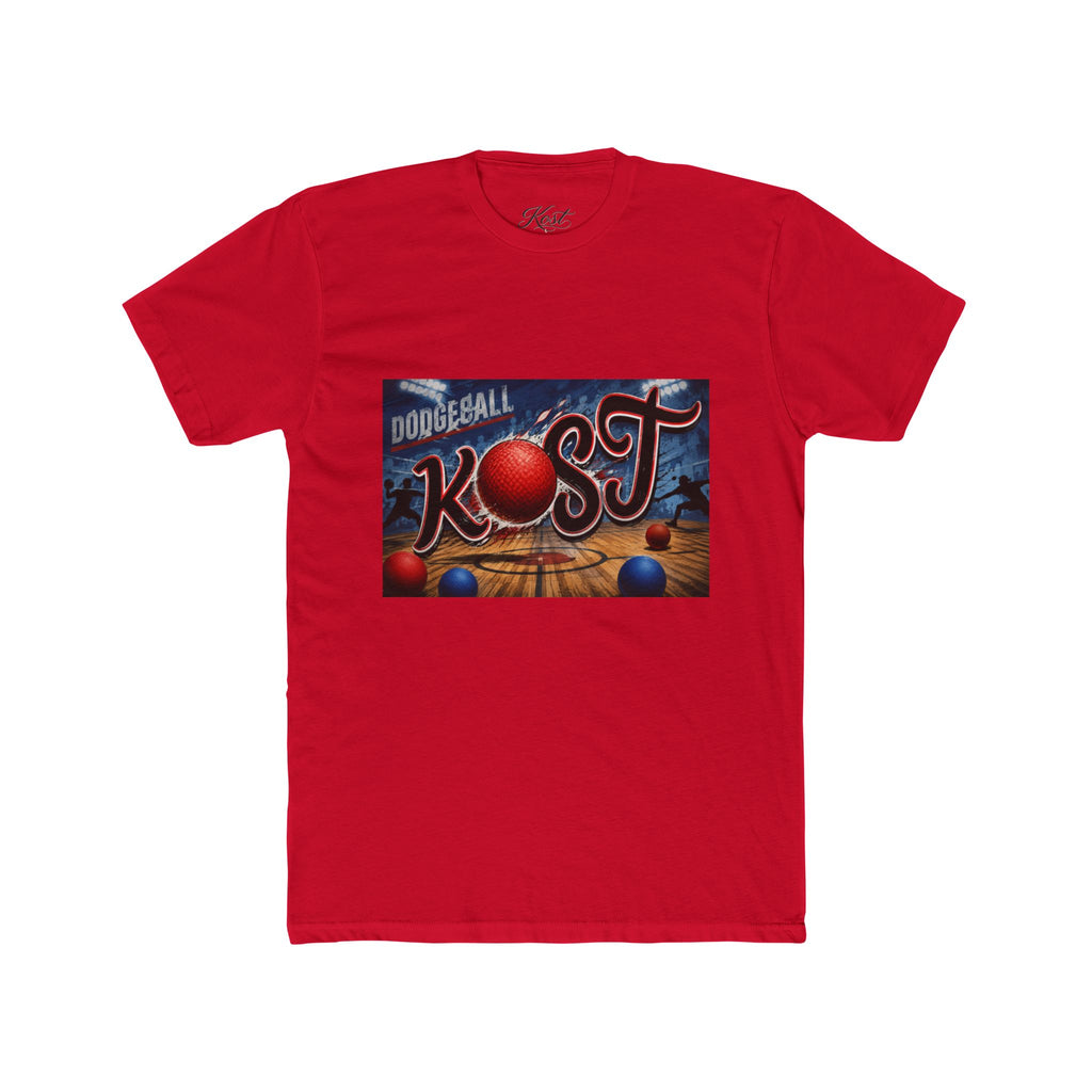 Dodgeball KOST Retro Graphic Tee — Vintage Sports Crew Shirt