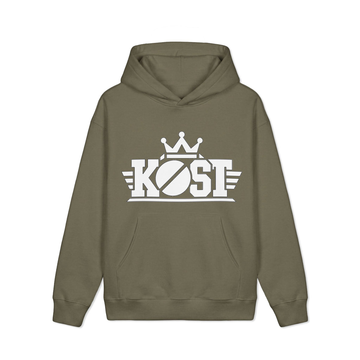 KOSI Crown Logo Hoodie — Retro Streetwear Pullover