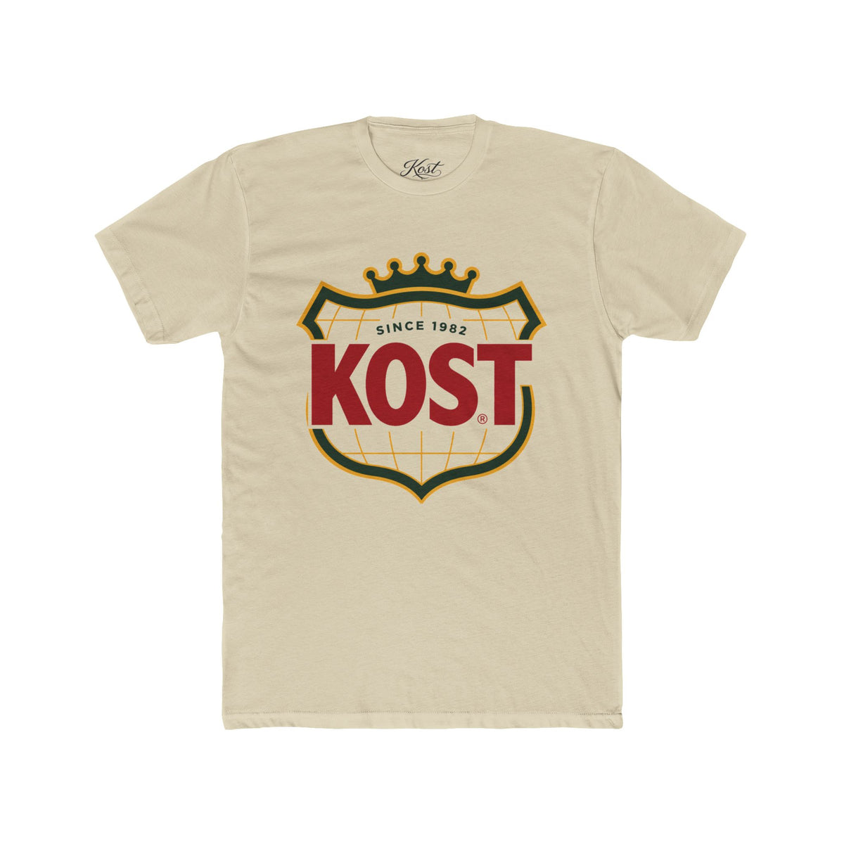KOST Crest Tee — Vintage Crown Logo Shirt
