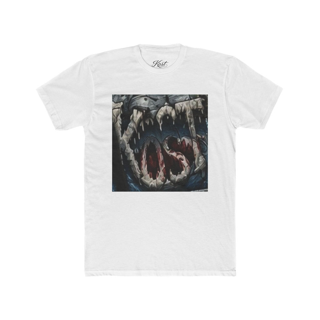 Shark Bite Graphic Tee — 'Lost' Horror Shark Design