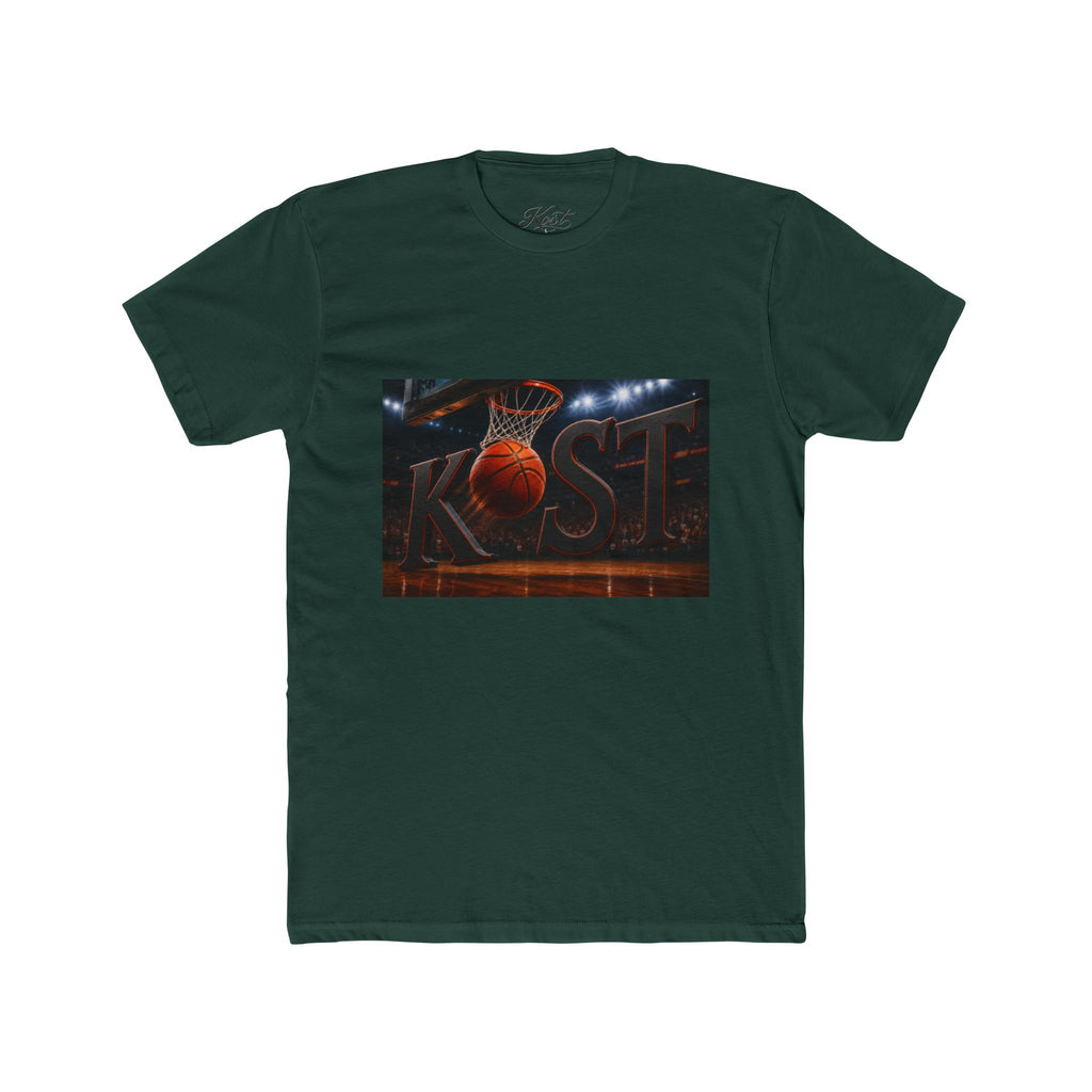 Basketball Hoop Graphic Tee — "Kobe" Dunk Design