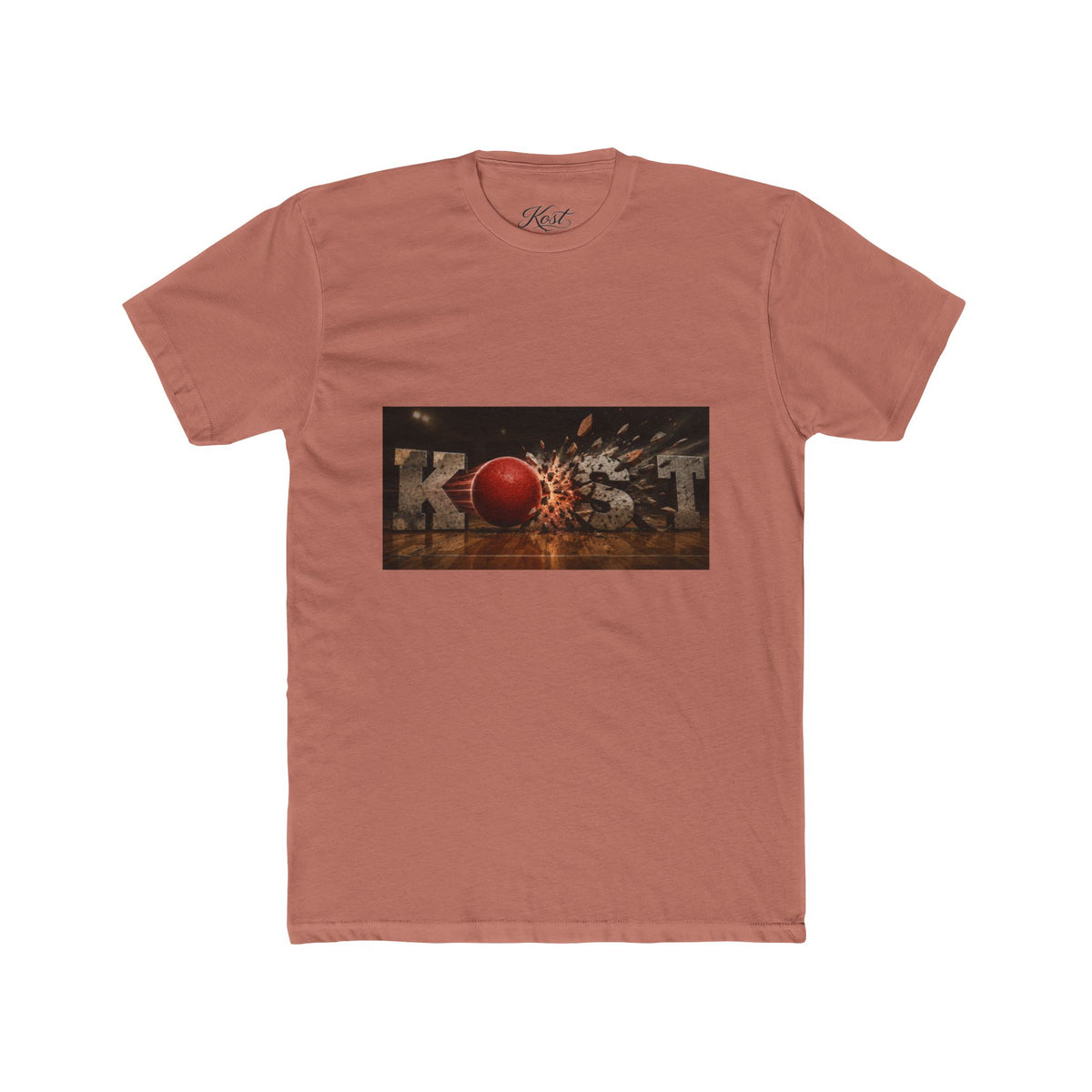Bowling Strike Graphic Tee — "Kiss It" Pinball-Style Bowling Design