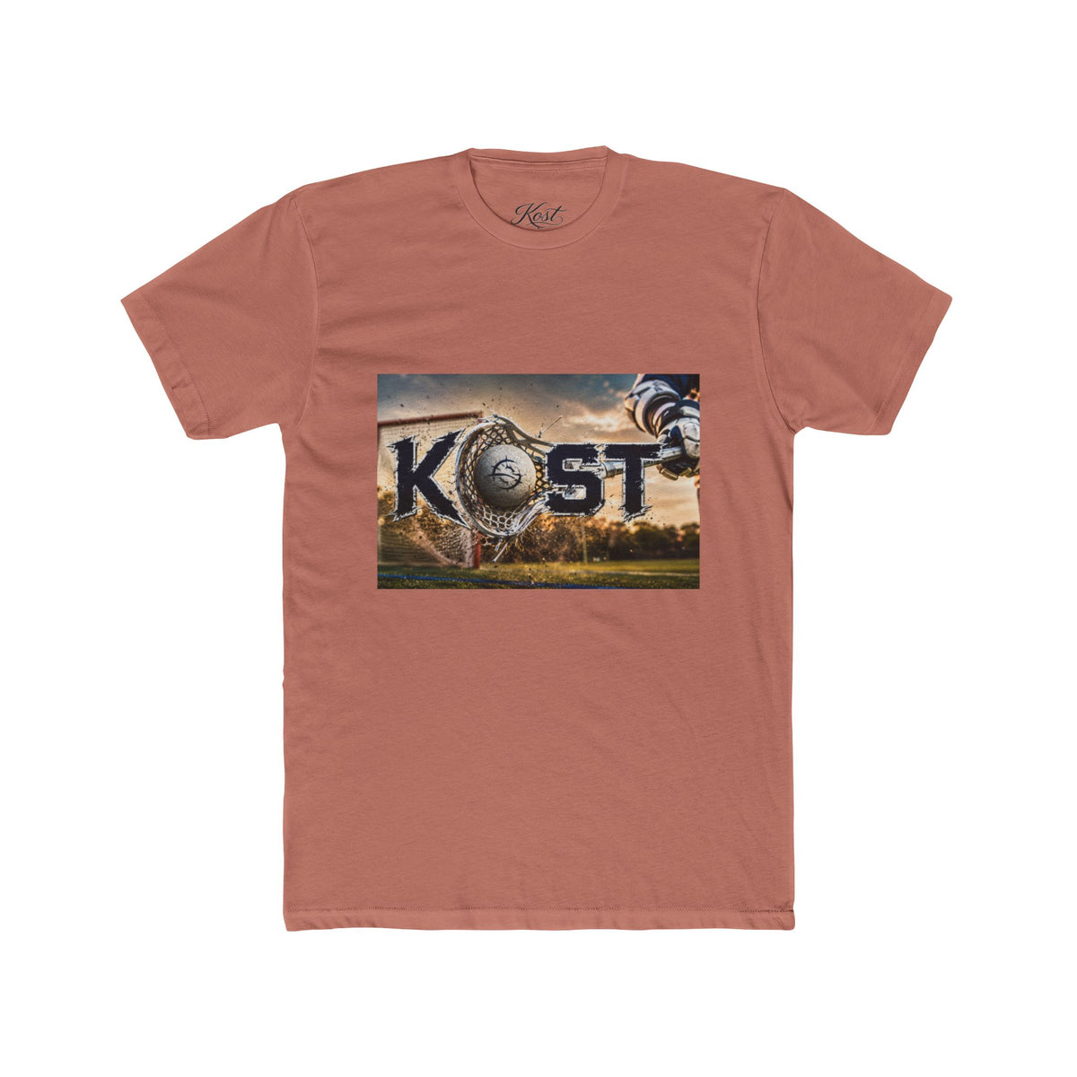 KOST Vintage Soccer Graphic Tee — Retro Football Stadium Design