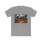 Baseball Field Graphic Tee — 'KOST' with Red Ball
