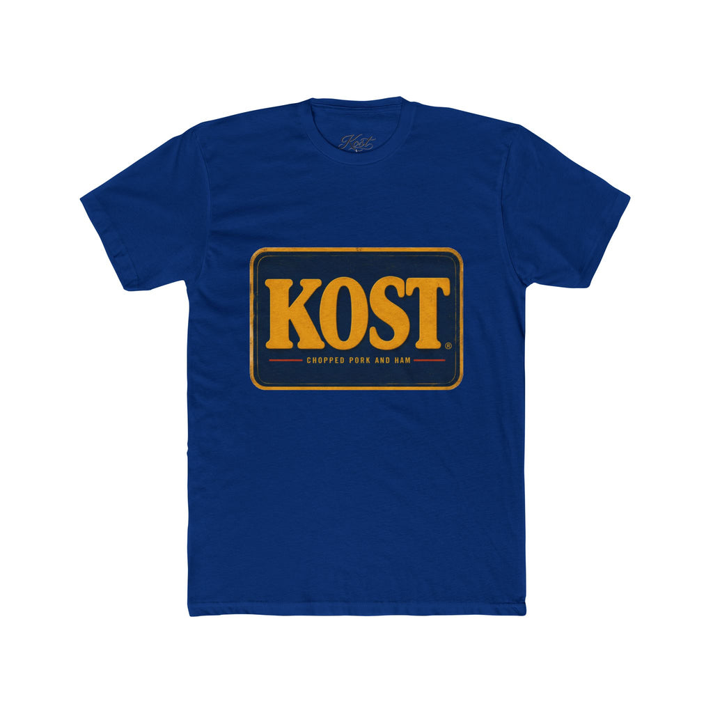 KOST Retro Logo Tee — Vintage Block Letter Graphic T-Shirt