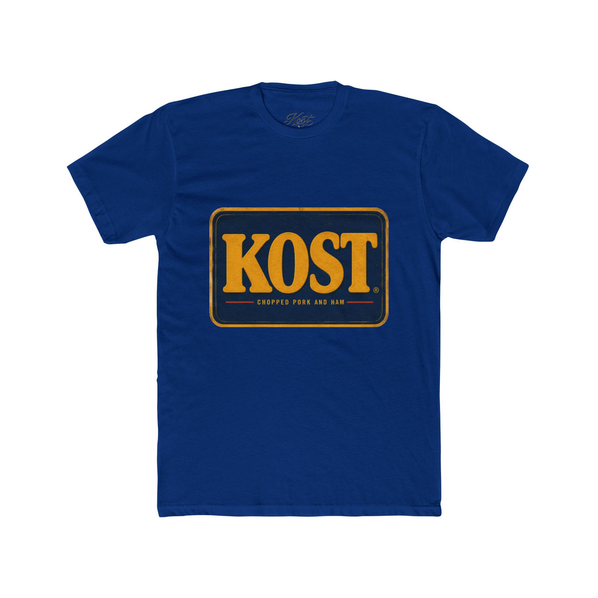 KOST Retro Logo Tee — Vintage Block Letter Graphic T-Shirt