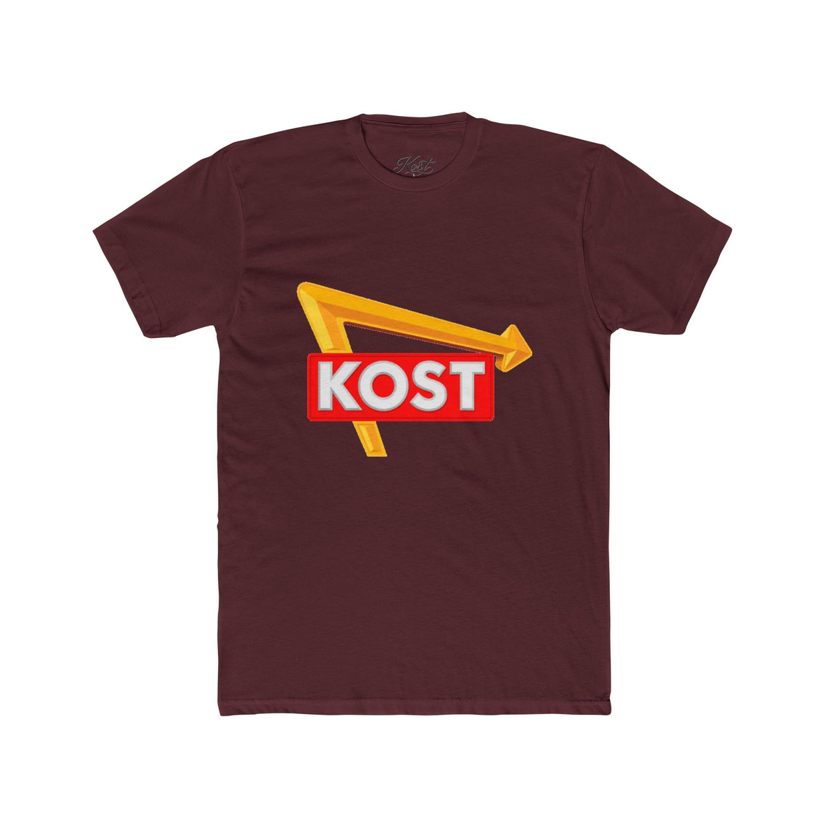 KOST Logo Tee — Retro Arrow Graphic Cotton T-Shirt