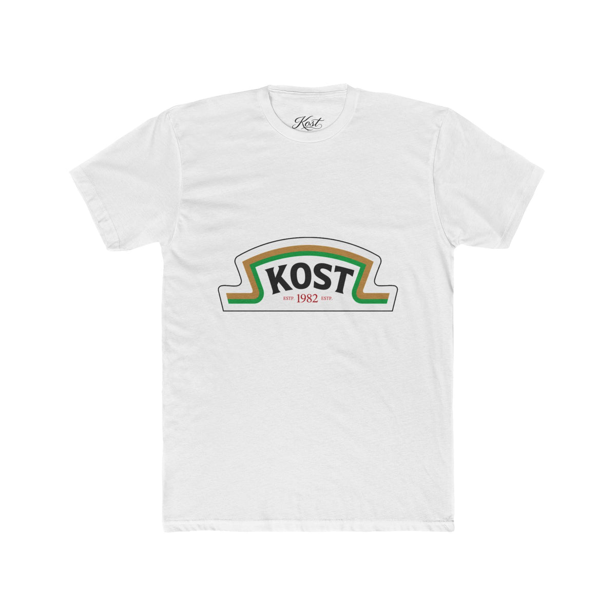 KOST Retro Logo T-Shirt — Vintage 1982 Crest Graphic Tee