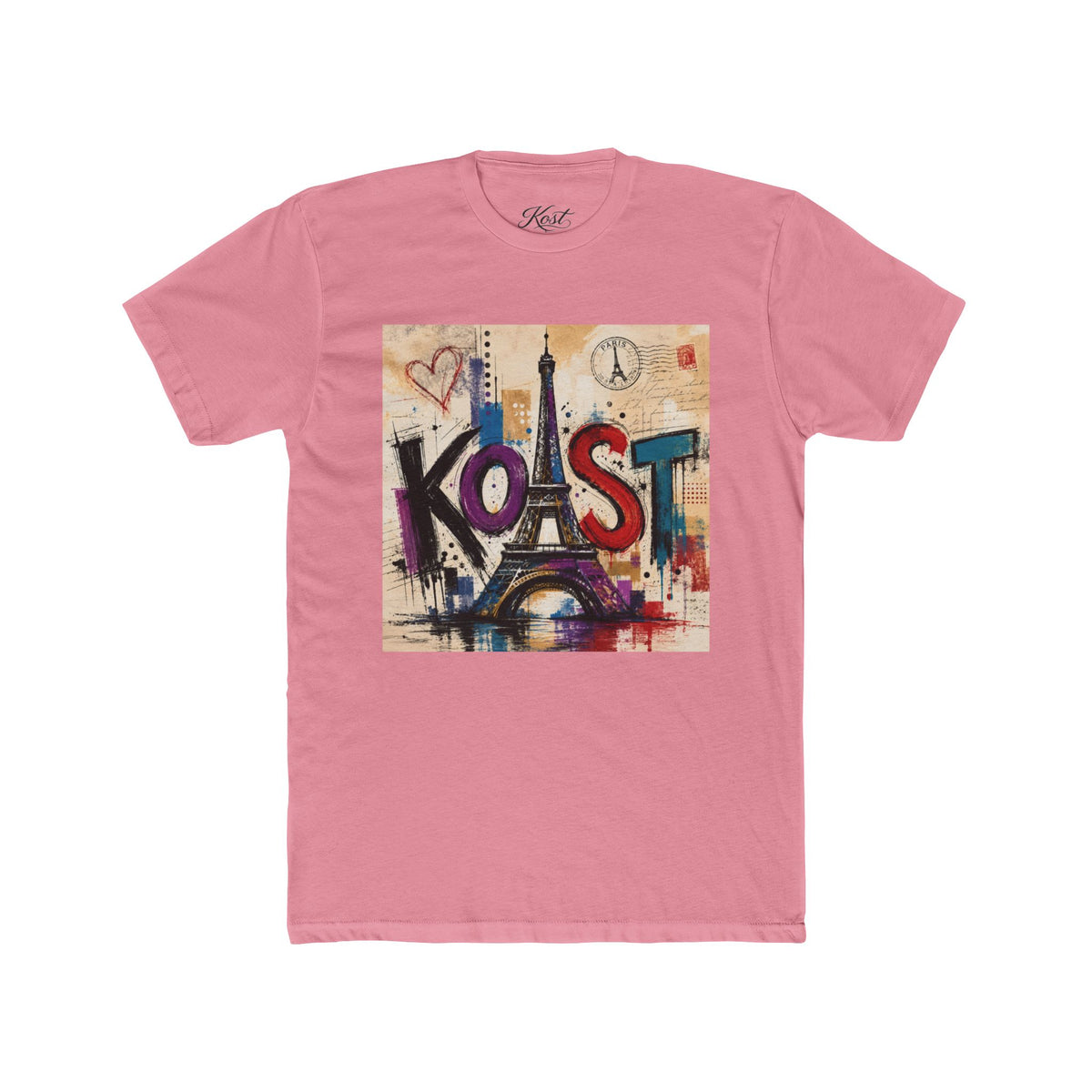 Paris Graffiti T-Shirt – Colorful Eiffel Tower KOAST Street Art Tee