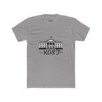 White Tee with Presidential Building Graphic & KOST Text