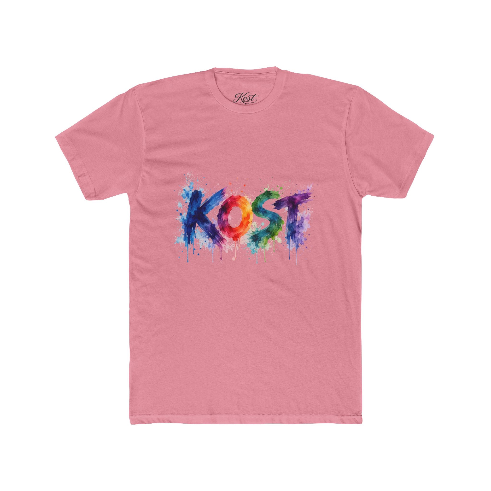 KOST Color Splash Tee — Rainbow Paint Drip Graphic T-Shirt
