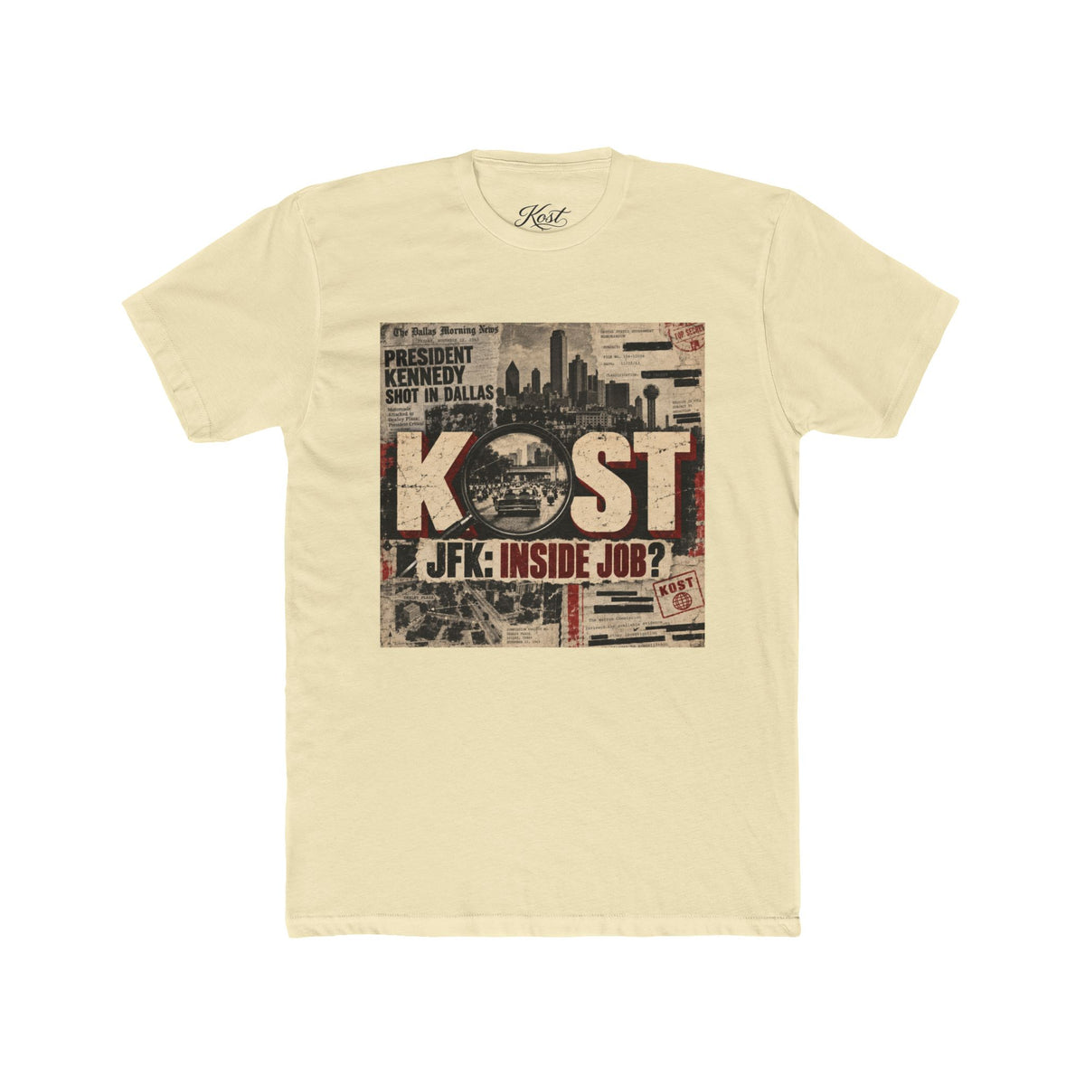 JFK: Inside Job? Retro Conspiracy Tee