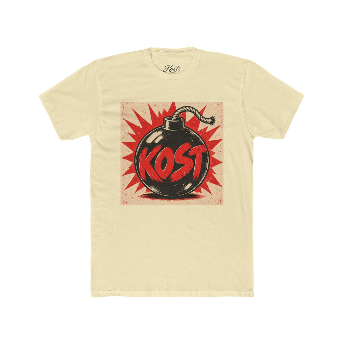 KOST Bomb Graphic Tee — Retro Explosive Band Shirt